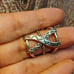 Sterling Silver Southwest Carolyn Pollack Size 7 Ring