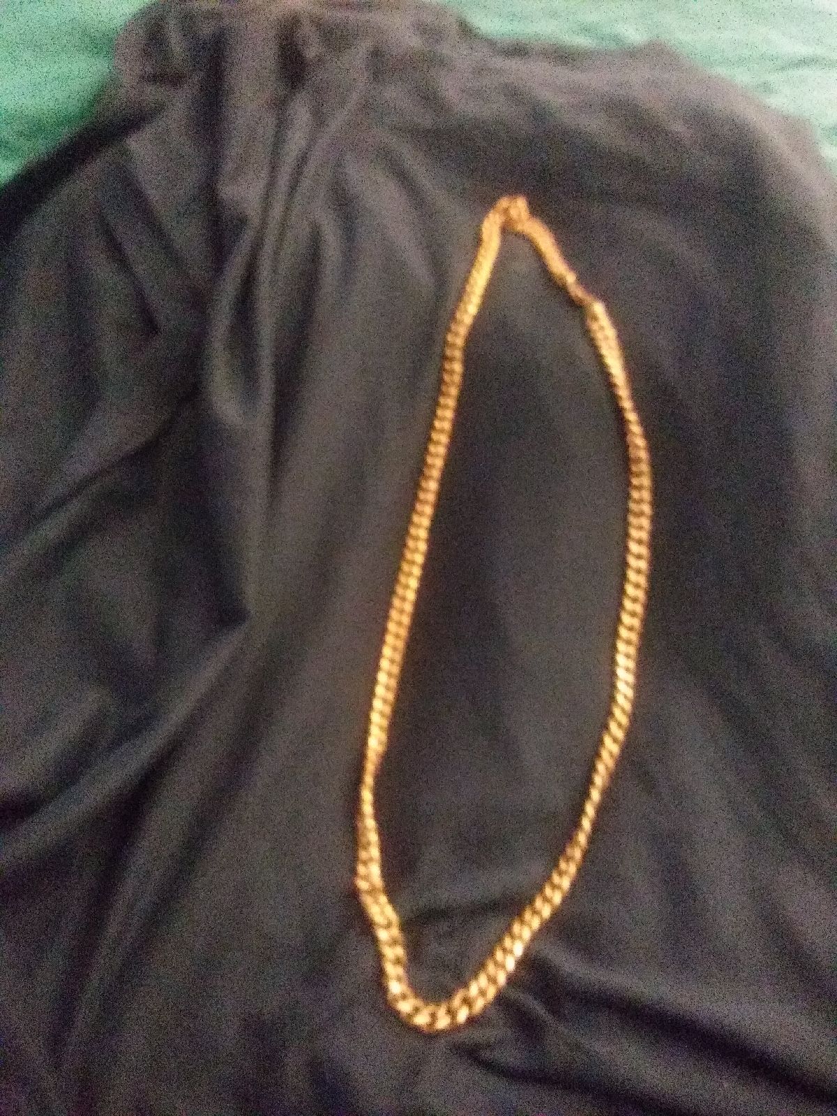 mens gold plated chain