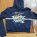 NWT Ed Hardy Broken Heart and Fairytale Navy Eclipse Hoodies Sweatshirt Size S