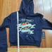 NWT Ed Hardy Broken Heart and Fairytale Navy Eclipse Hoodies Sweatshirt Size S