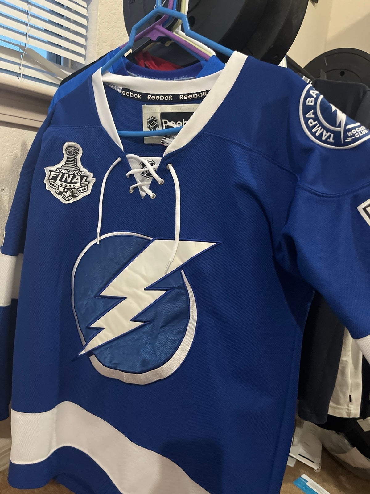Tampa bay lightning hockey jersey filppula 51 size 48