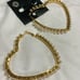 Heart shaped hoops earrings
