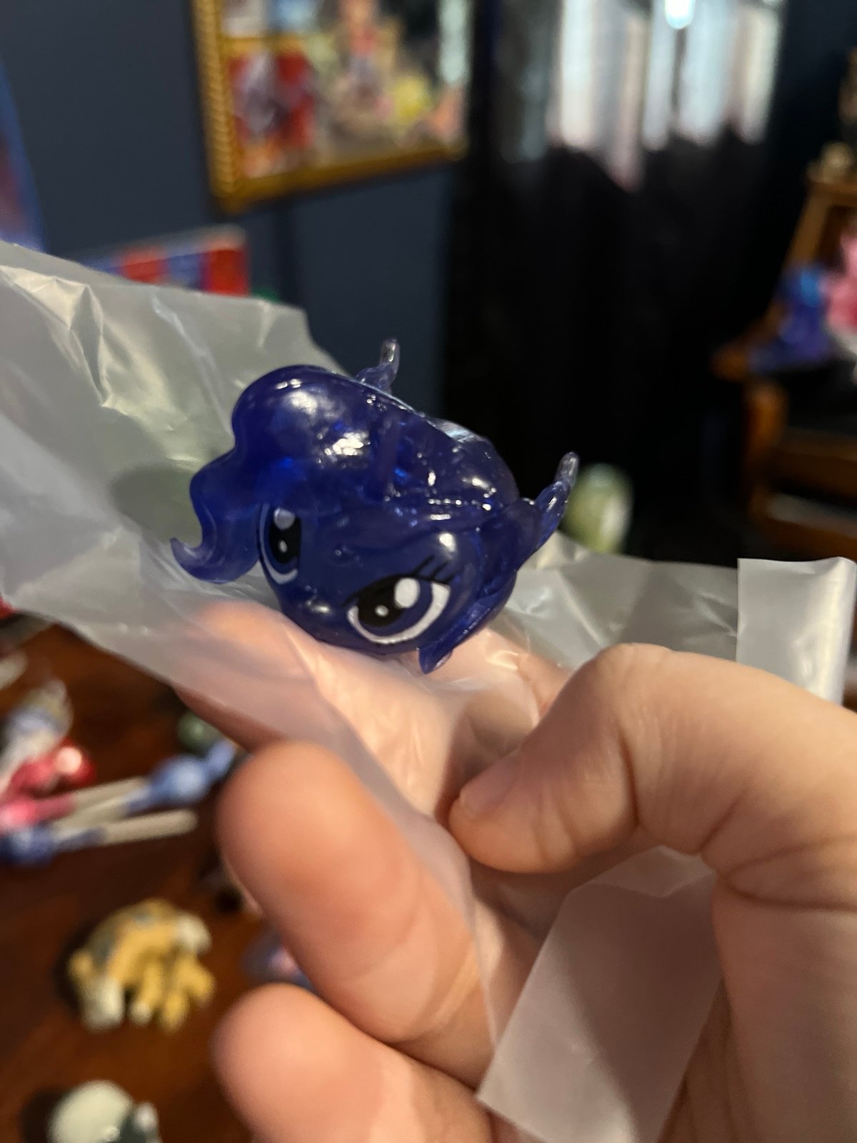 princess luna clear crystal mashem stackem RARE