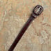Dark Brown Designer Croc Embossed Full Leather Belt