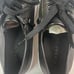 Coach Empire Zipper Black Leather Low Top Women's Sneakers Size 6.5B