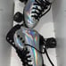 Moon Boot Moonlight FLASHDANCE Quad Roller Skates Size 7