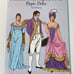 Vintage 90’s Tom Tierney Paper Doll Books Fashion & Movie Stars X4 New & Uncut