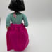 Fisher Price Loving Doll House Family Asian Family Parents Mom Dad Black Hair