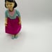 Fisher Price Loving Doll House Family Asian Family Parents Mom Dad Black Hair