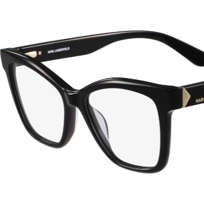 NEW Karl Lagerfeld KL 923 001 Black Eyeglasses 52mm with KL Case