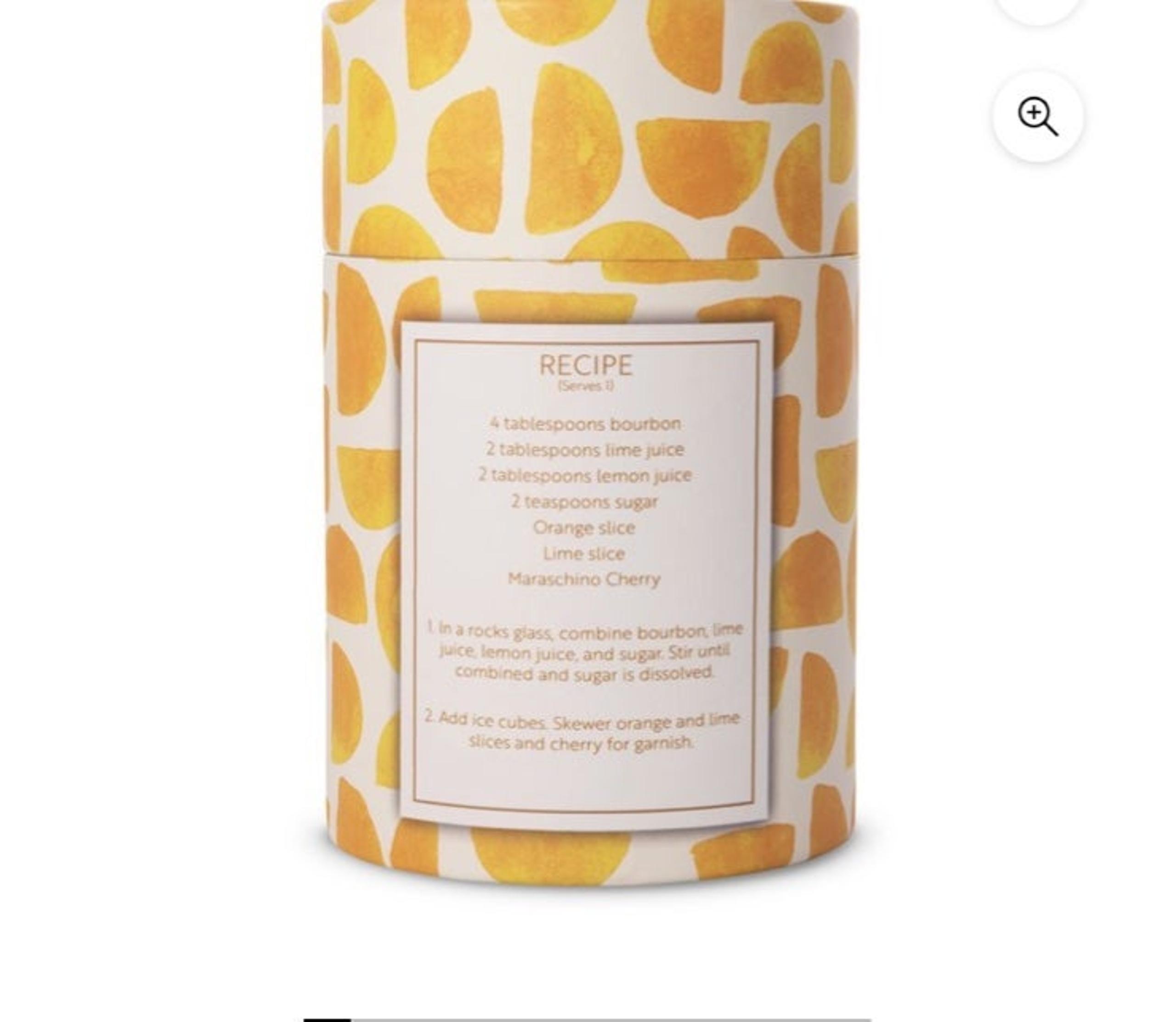 BHG(Better Home & Garden ) 12 oz Jar Citrus Bourbon Sour