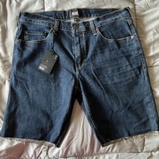 paige federal denim shorts NWT