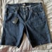 paige federal denim shorts NWT