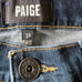 paige federal denim shorts NWT