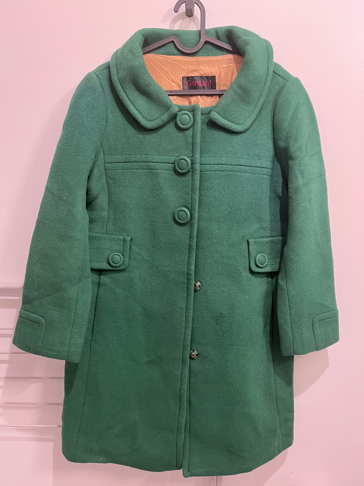 Chic long woolen coat