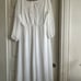 White High-Low Dress