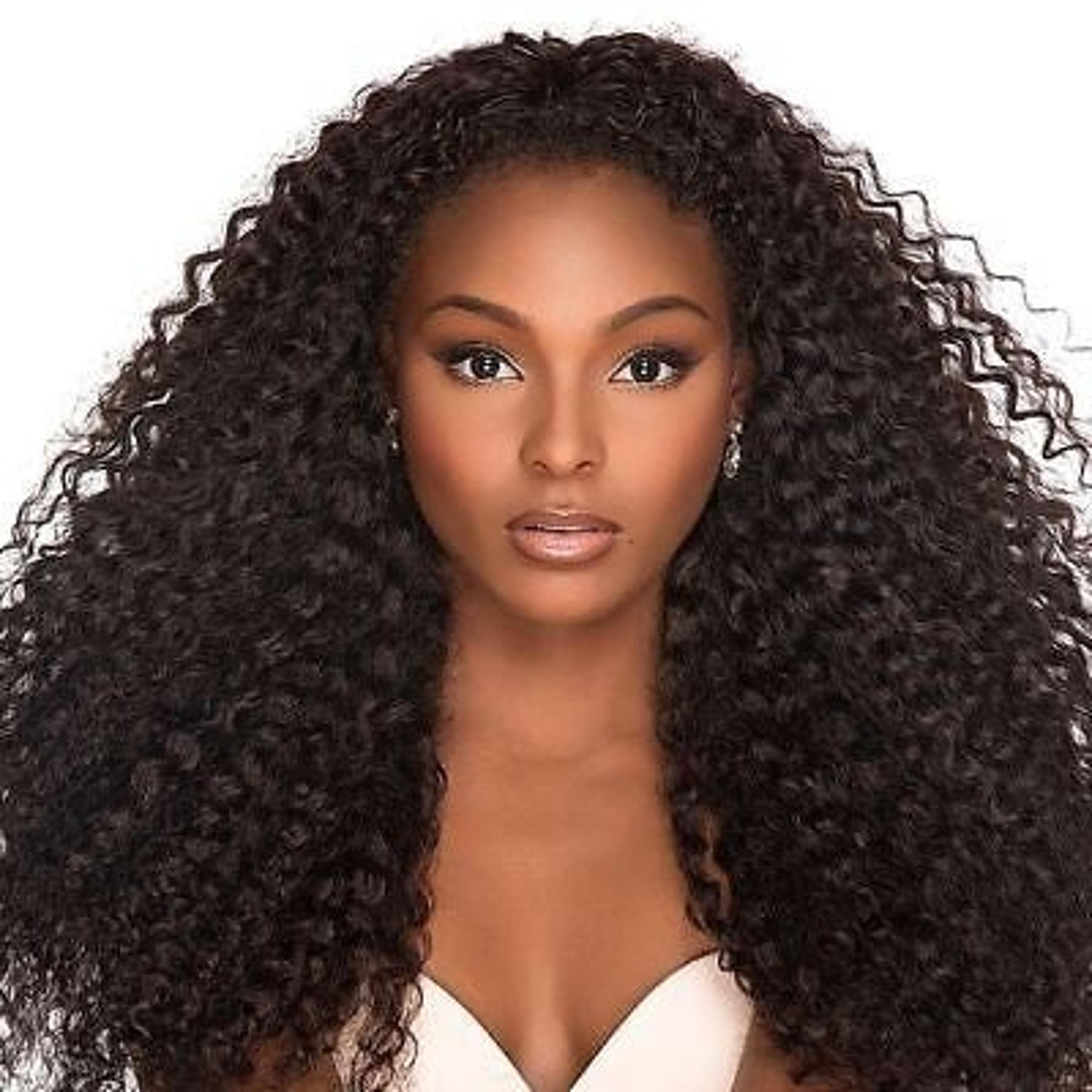 Virgin Deep curly 3 pieces  Braiding hair 26 inches