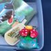 Vintage Pokemon lot Pikachu tupperware jigglypuff keychain venusaur rulebook