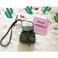 Sanctuary Leather Coachella Bucket Purse