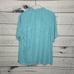 Joe Marlin light blue teal button front casual vacation shirt shirt xl