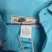Joe Marlin light blue teal button front casual vacation shirt shirt xl
