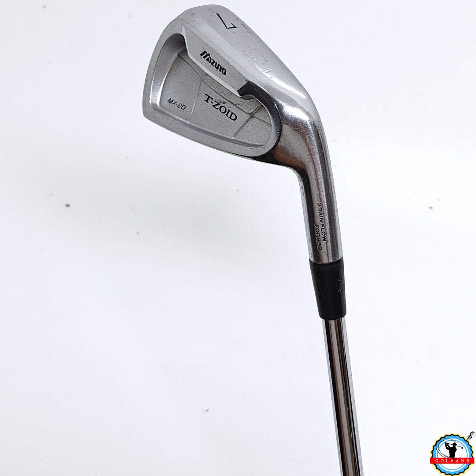 Mizuno T-Zoid MX-20 Forged Single 7-Iron Stiff S300 Steel Shaft 37 w/ New Grip