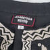 Johnny Was Workshop Black Silk Embroidered Tunic Top