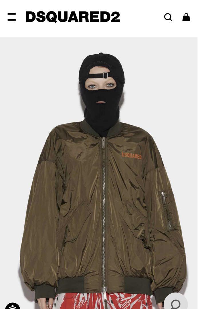 DSQUARED2 (ディースクエアード) ☆ Bomber Jacket MA1 Parka