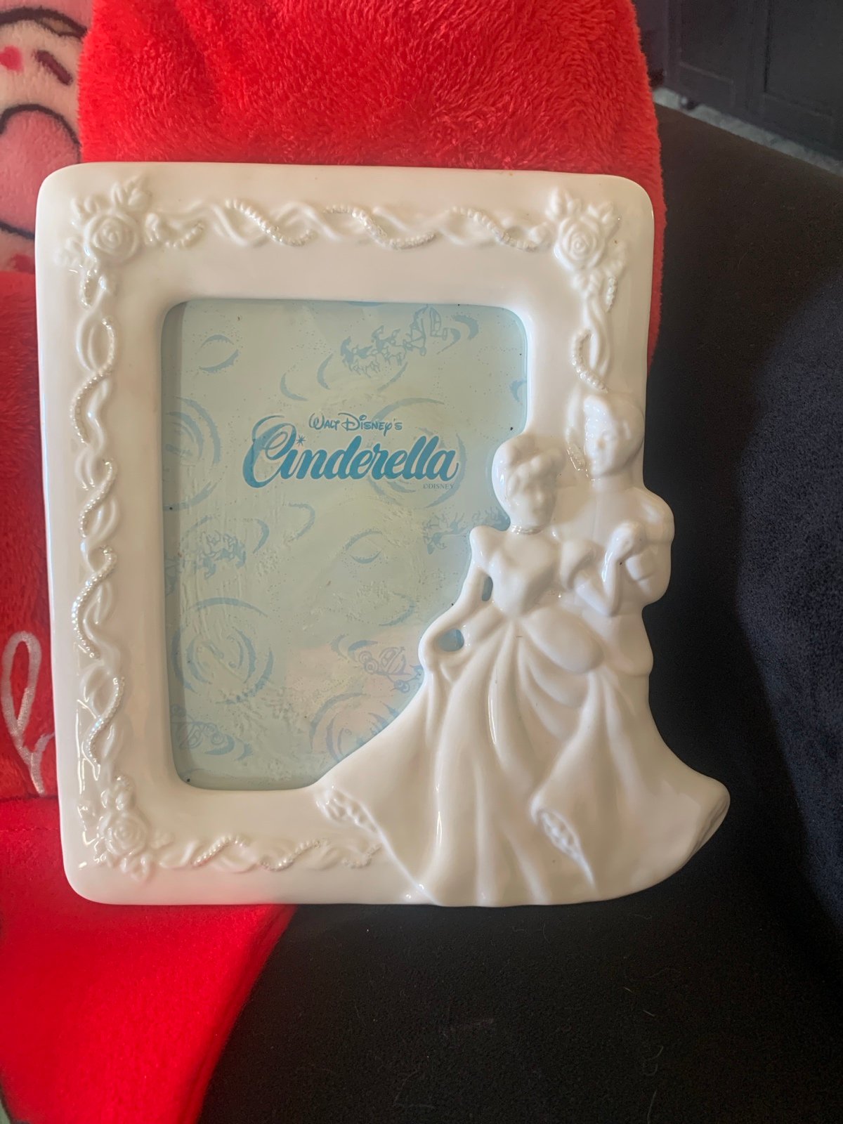 Disney Cinderella Prince Charming Happily Ever After 5x7 Wedding Frame