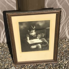 Rare 1923 Signed & Framed Machrach 16x12in Framed Photo