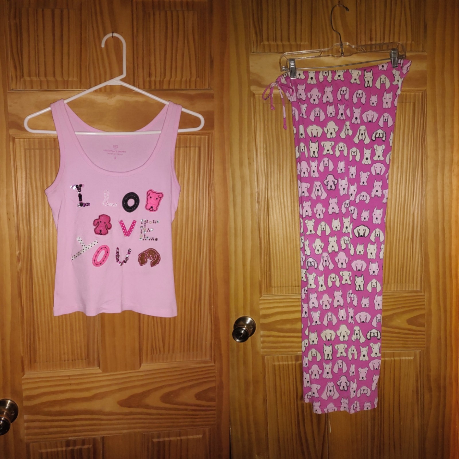 Victoria's Secret PINK Bling Y2K Pajama Set