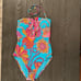 Trina Turk Bandeau One Piece Swimsuit -New