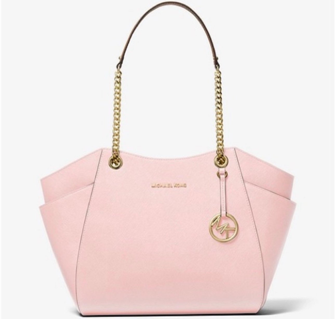 Michael Kors jet set shoulder bags Pink