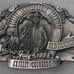 Vintage 1998 Metal Belt Buckle, Greeley Independence Stampede, Colorado, Old