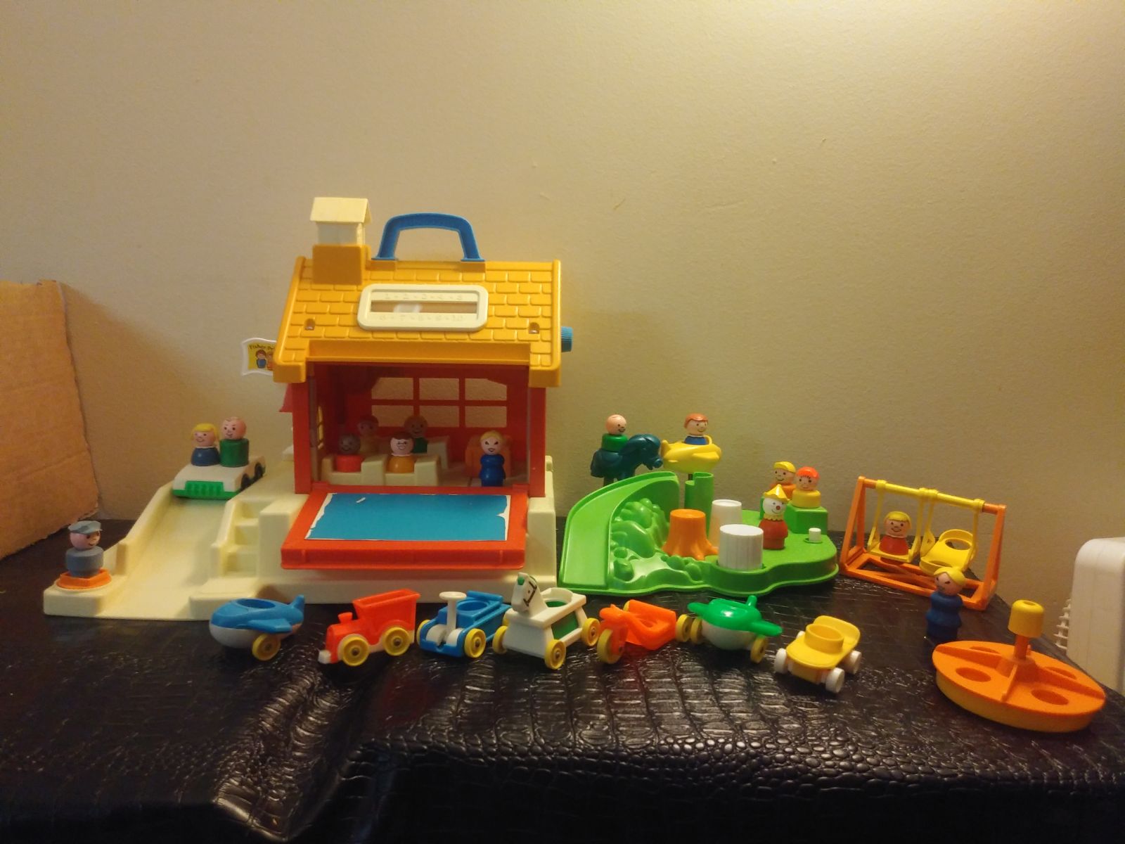 Little people school and playground