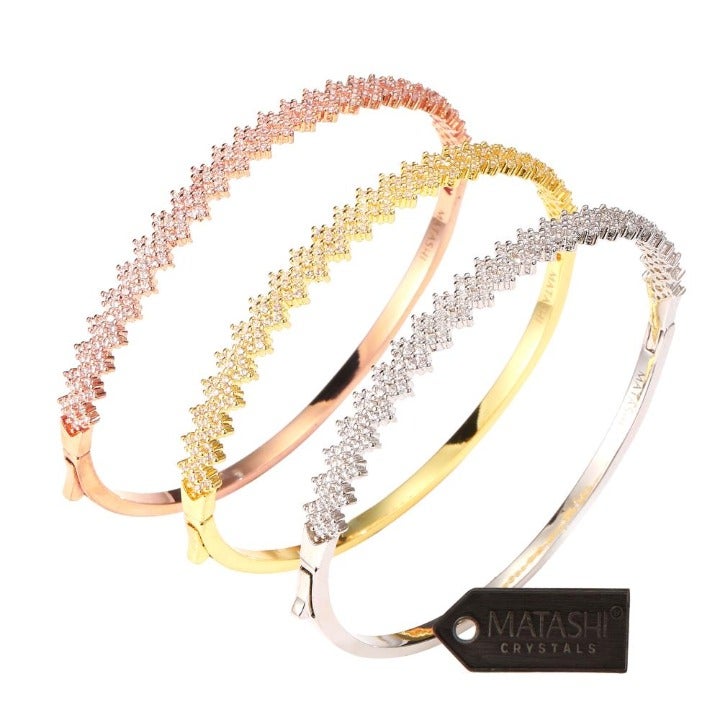 Matashi Multi Bangle Bracelet Set 3 pcs