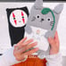 Totoro phone and cards bag crochet, crochet bag,