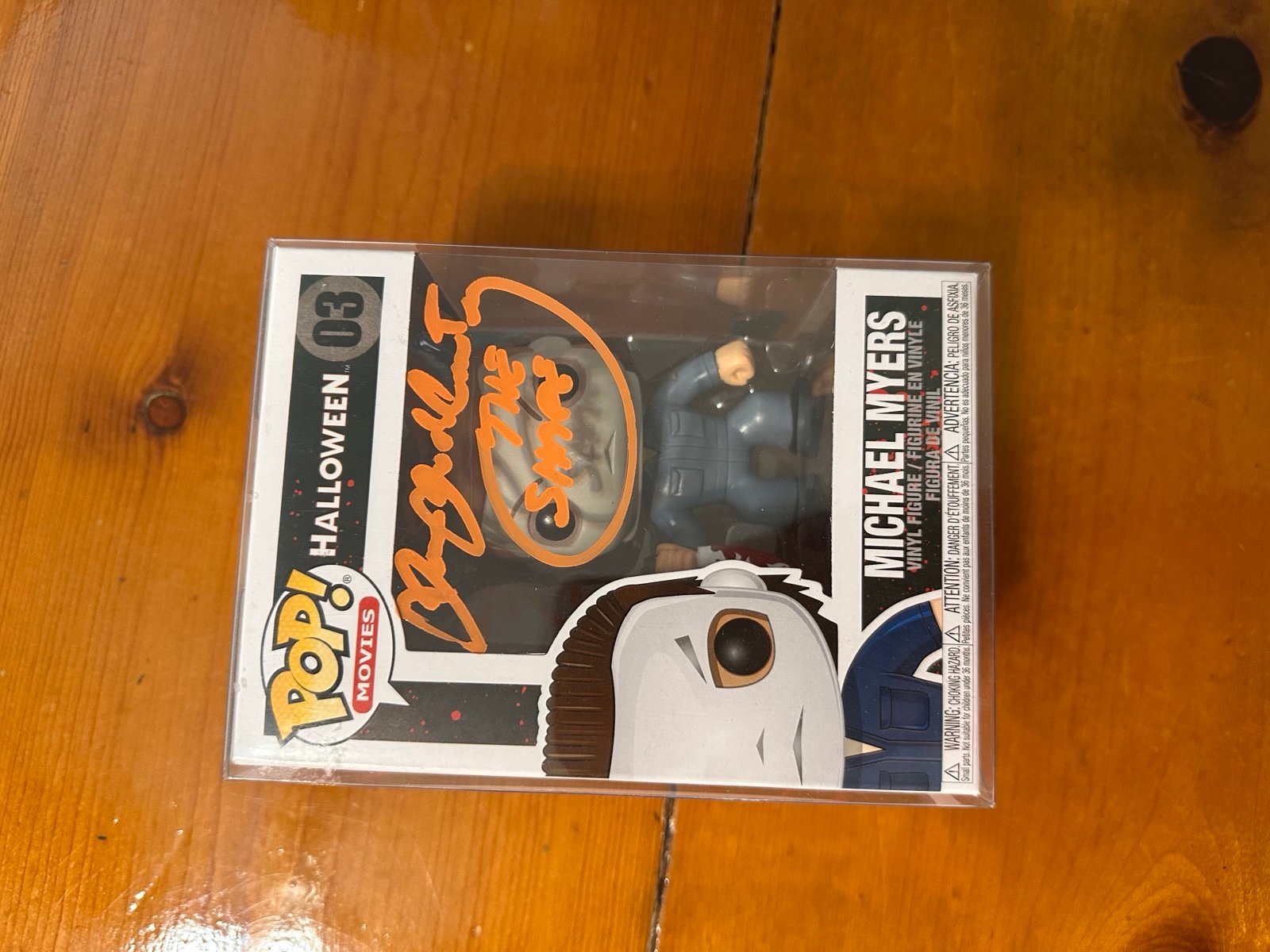 Funko Pop Sighn and authenticated