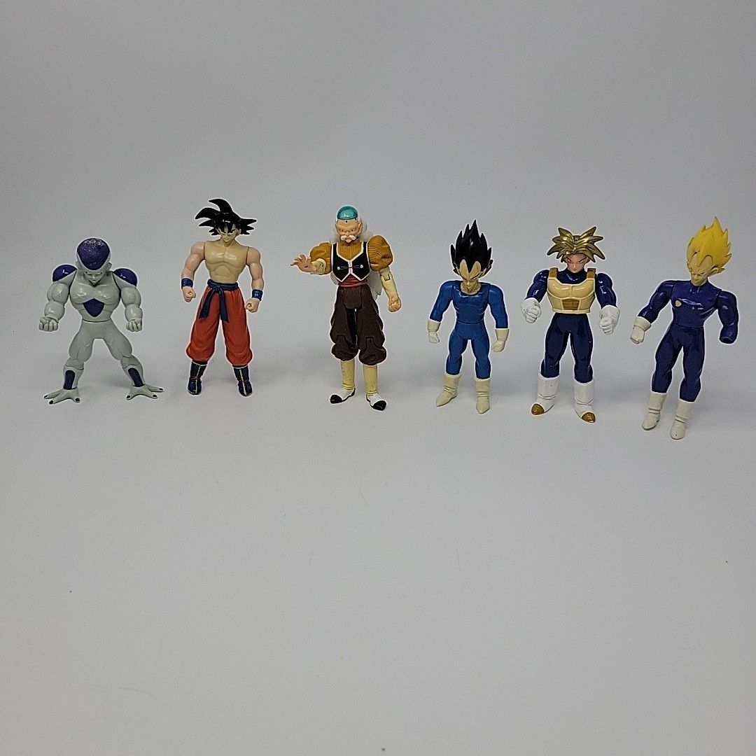 Dragon Ball Z Super Battle Collection Frieza/ Vegeta Figure Lot 6 Bandai Vintage