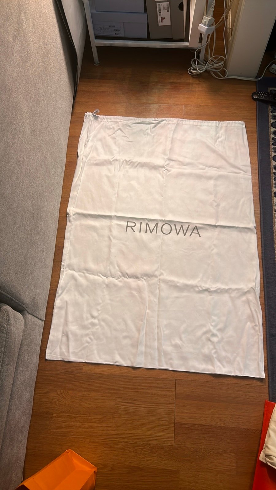 Rimowa dust bag. Like new condition. Mint condition and shape . Size L41”xW29”
