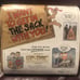 Lifesize Sack Huge Brown Paper Bag Unique 1986 Novel-T, Inc. Vintage Love Sack