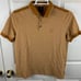 Armani Exchange Polo Shirt xxl Tan/Gold NWOT