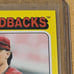 2024 Topps Heritage Corbin Carroll All Star Rookie Auto #ROA CCA ON CARD AUTO