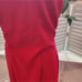 SOCIALITE NEW RED RIBBED OFF SOULDER MAXI (24) AVAILABLE IN SM & 1X