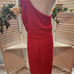 SOCIALITE NEW RED RIBBED OFF SOULDER MAXI (24) AVAILABLE IN SM & 1X