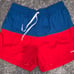 CHUBBIES SHORTS LARGE RED BLUE USA