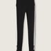 NEW (L) VS PINK High Waist Legging in black with white stripe + Hooded Pullover