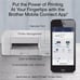 Brother - INKvestment Tank MFC-J1205W Wireless All-in-One Inkjet Printer