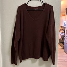 Nuuds cozy nit v neck