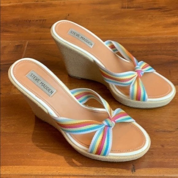 Steve Madden Platform Wedge Espadrille
